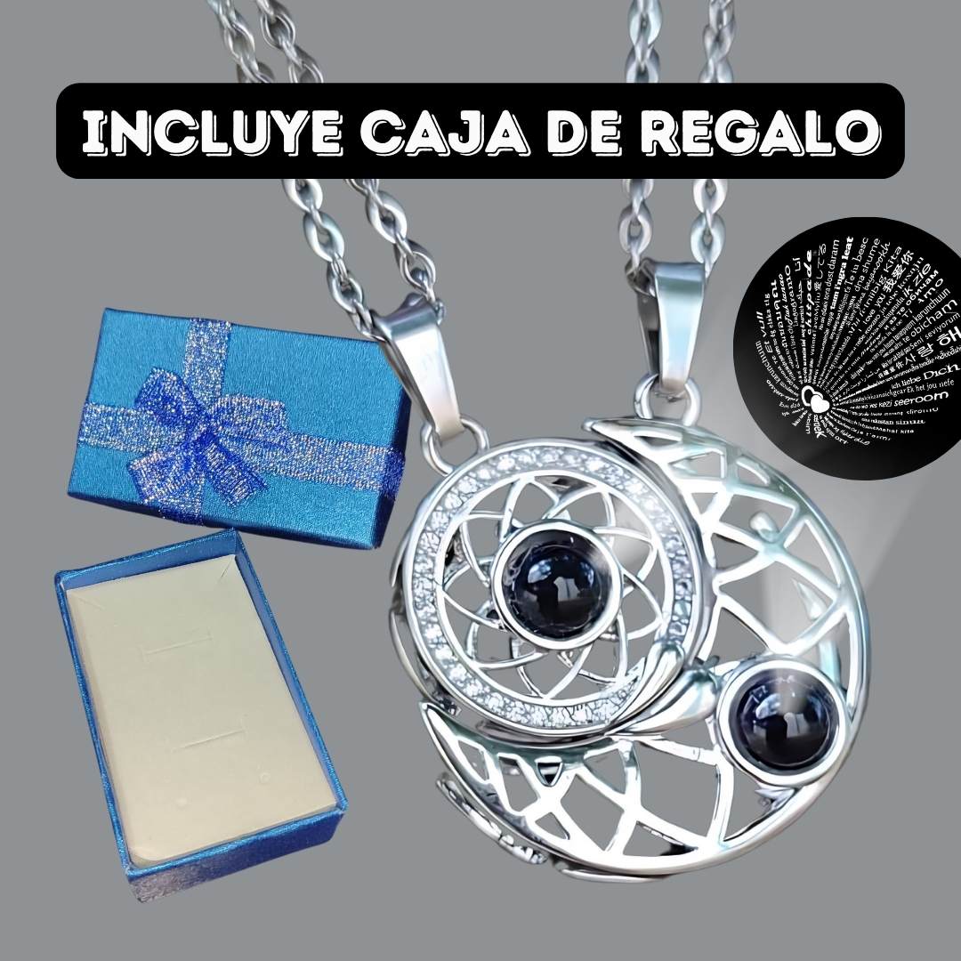 Collar Sol y Luna PROYECCION Pareja